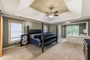 Primary Suite with built-in office