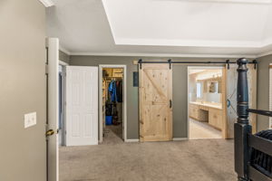 Primary suite walk-in closet #1