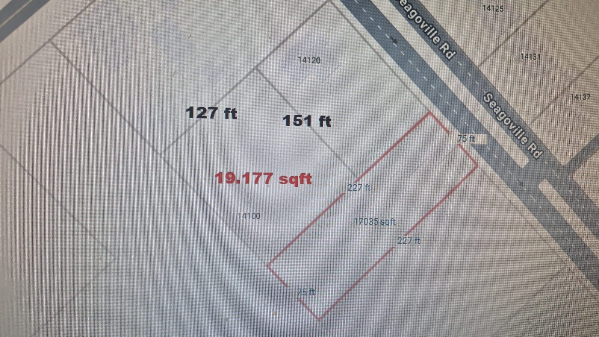 PICS FROM LOT AT SEAGOVILLE RD  (21)