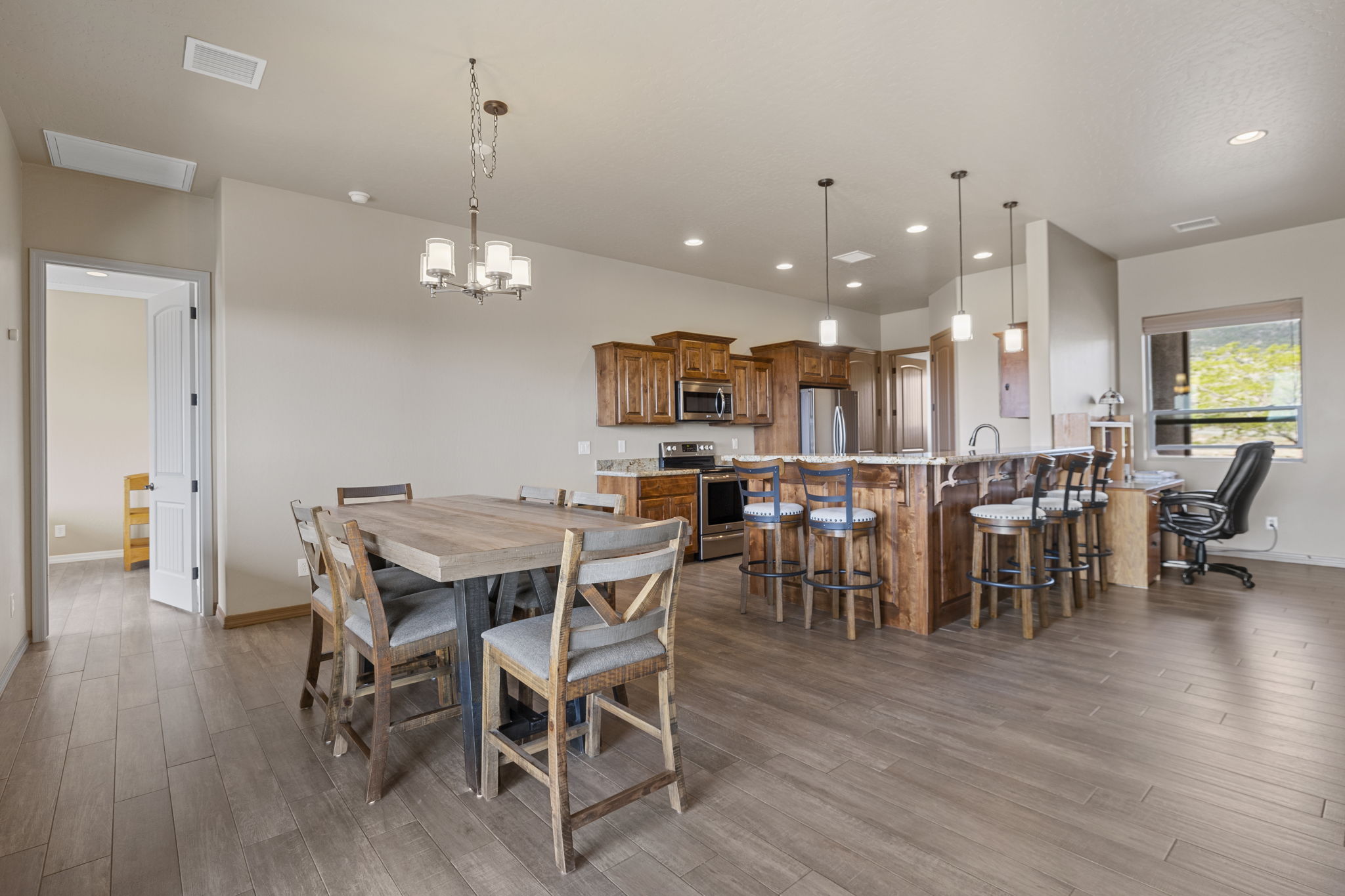 Dining Room to Kitchen
