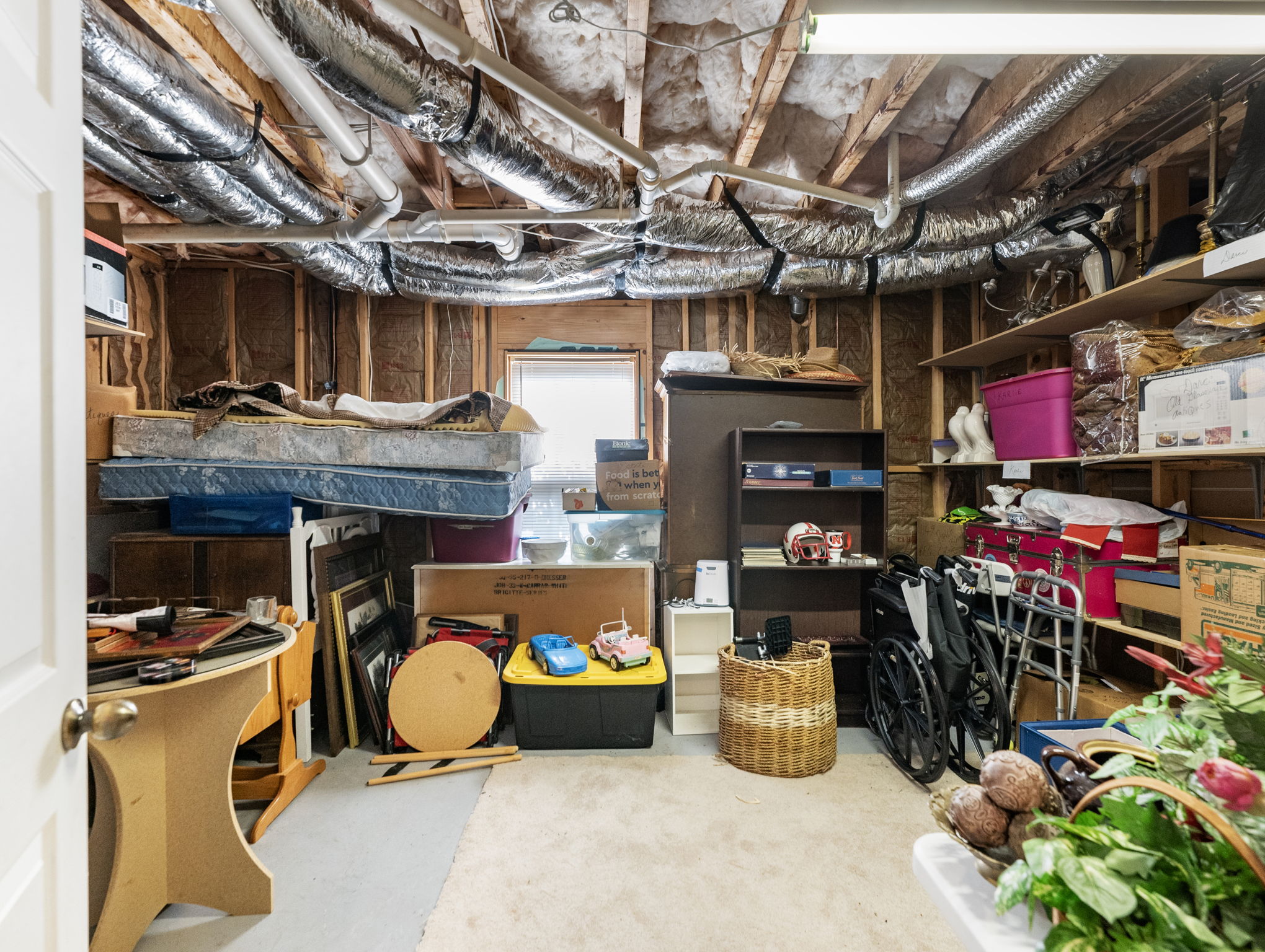 Terrace Level Storage