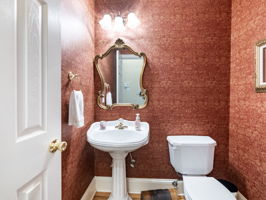 Half Bath on Main floor