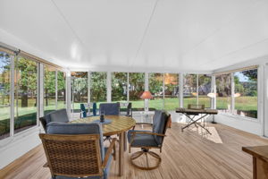 Expansive Enclosed Lanai with Mini-Split Overlooking Private Rear Yard