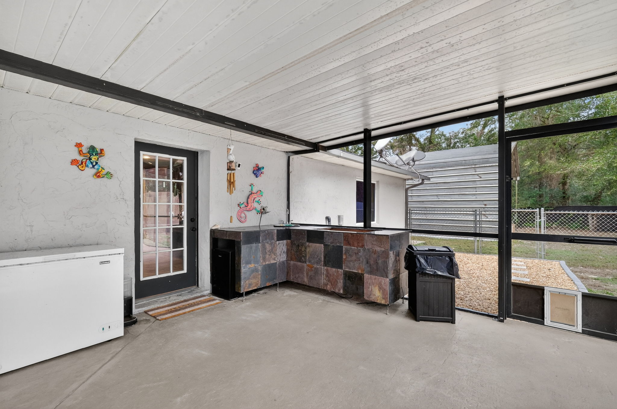 Lanai with Outdoor Kitchen