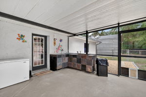 Lanai with Outdoor Kitchen