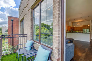10 Ext Balcony w LR View