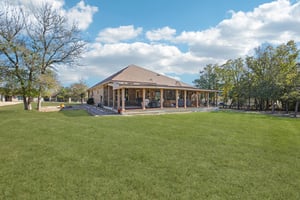 Spacious backyard and covered porch for entertainment.jpg