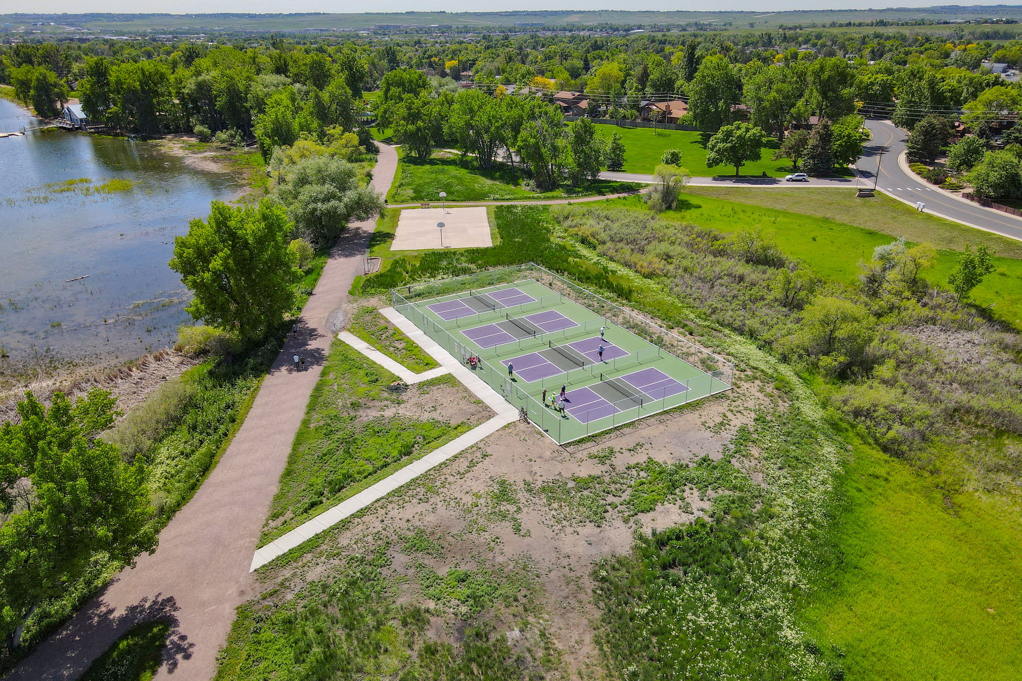 Waneka Lake Pickleball Courts