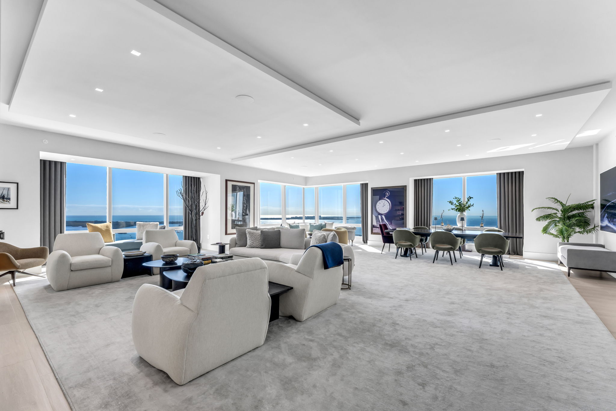 View from the primary suite toward the Atlantic