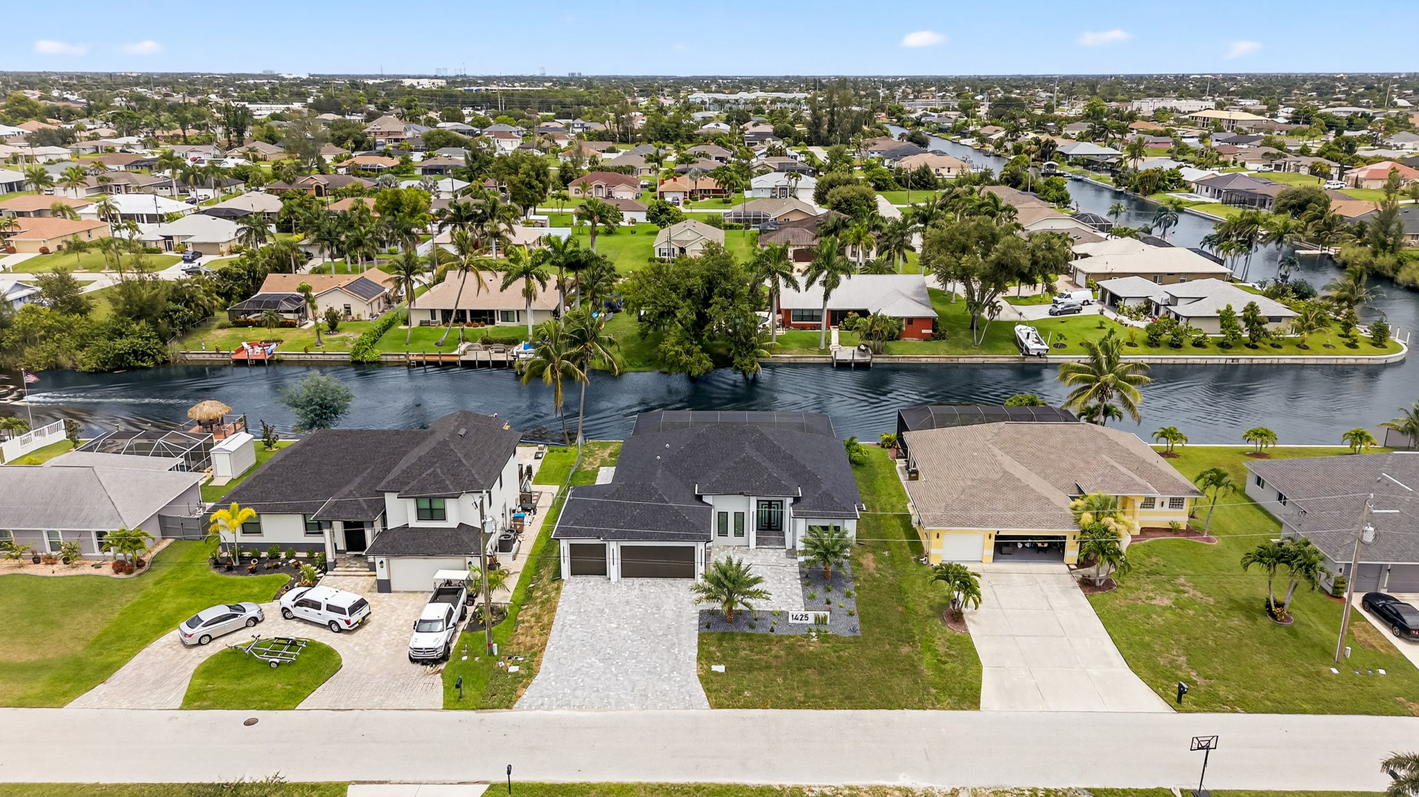 Aerial Front Exterior 2