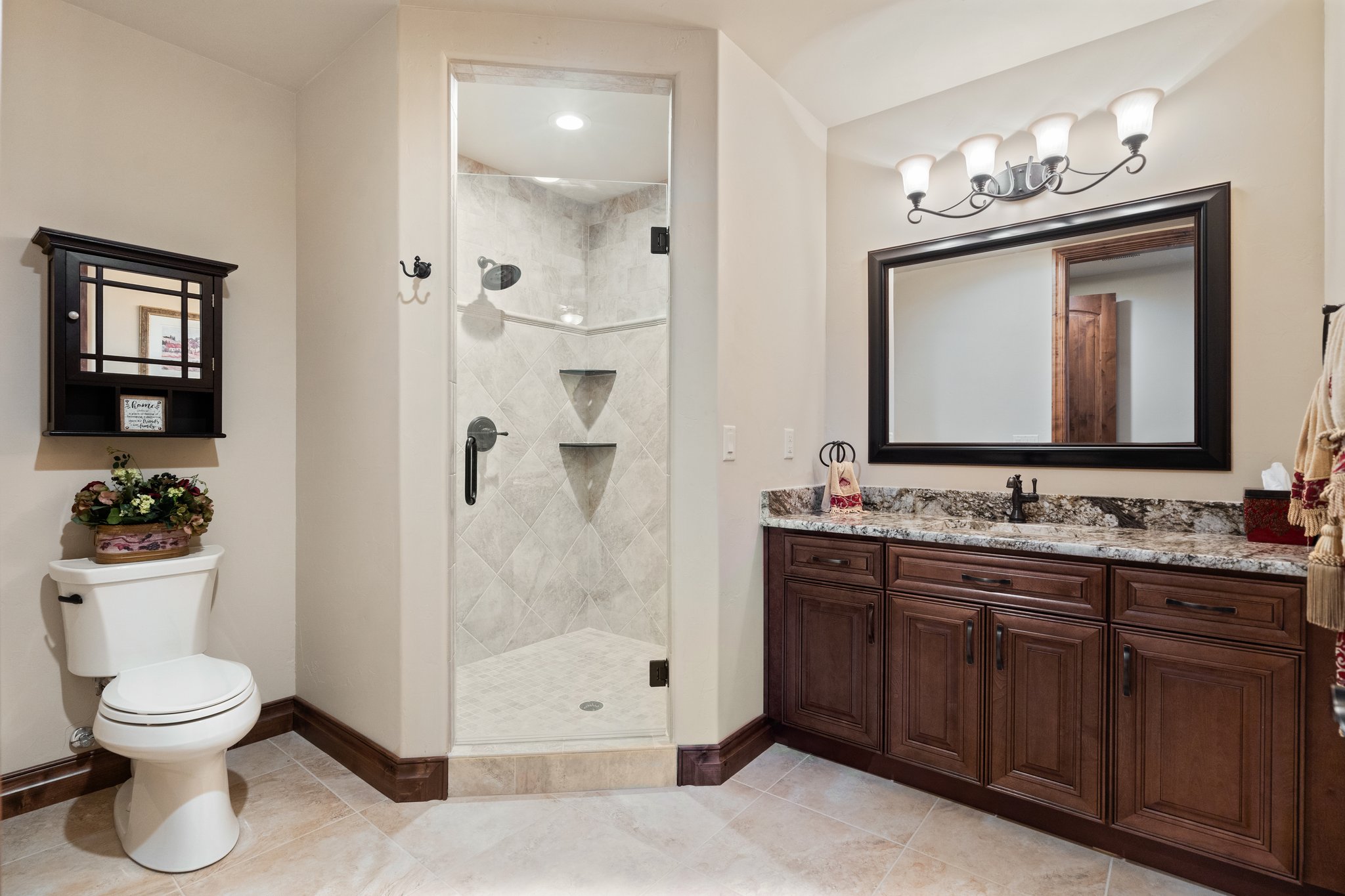 Basement Master Bathroom