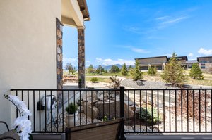 Primary suite Deck with views of Pikes Peak and USAFA