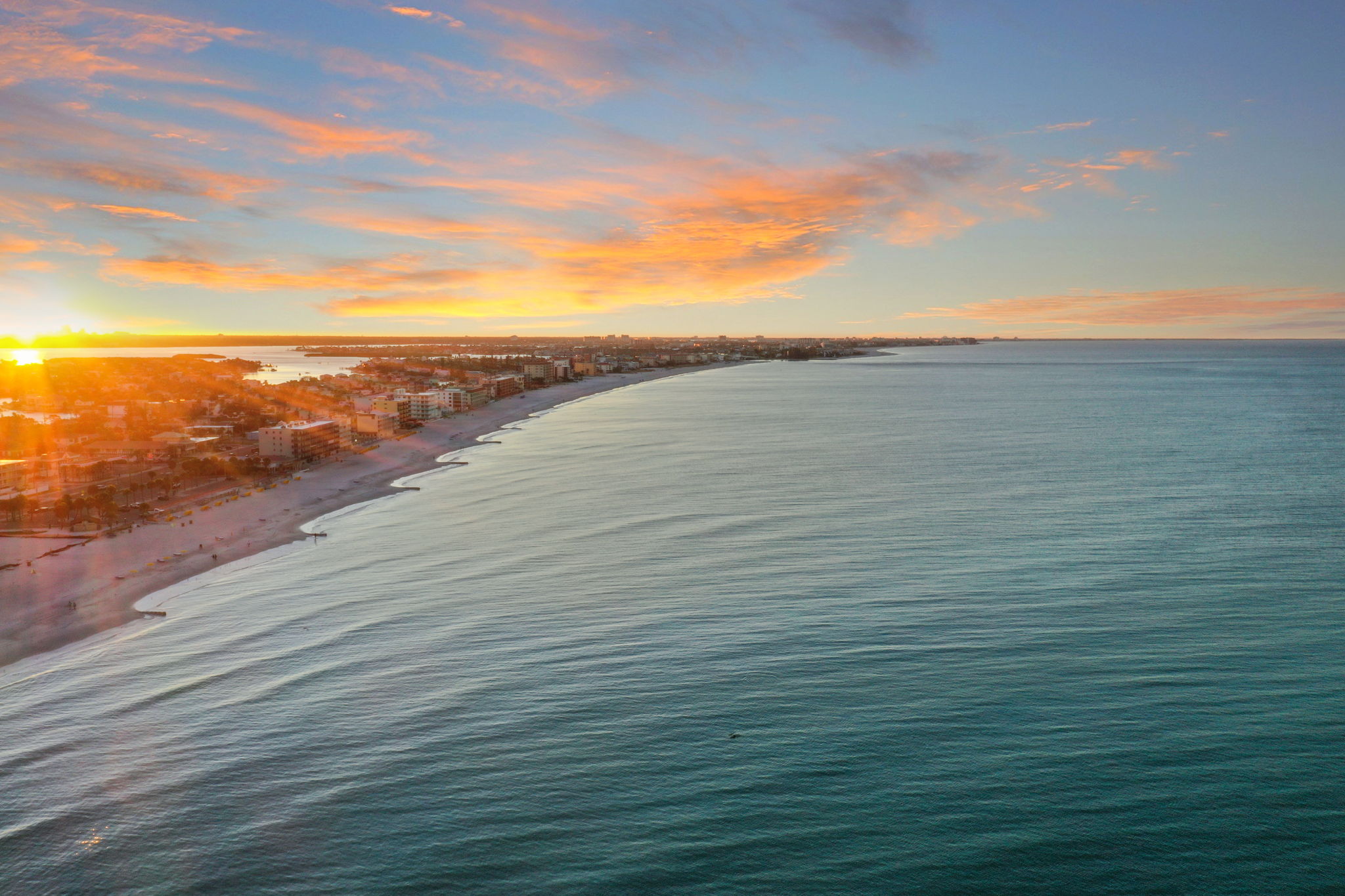 Community Water View Sunset - DJI_0977 (1)