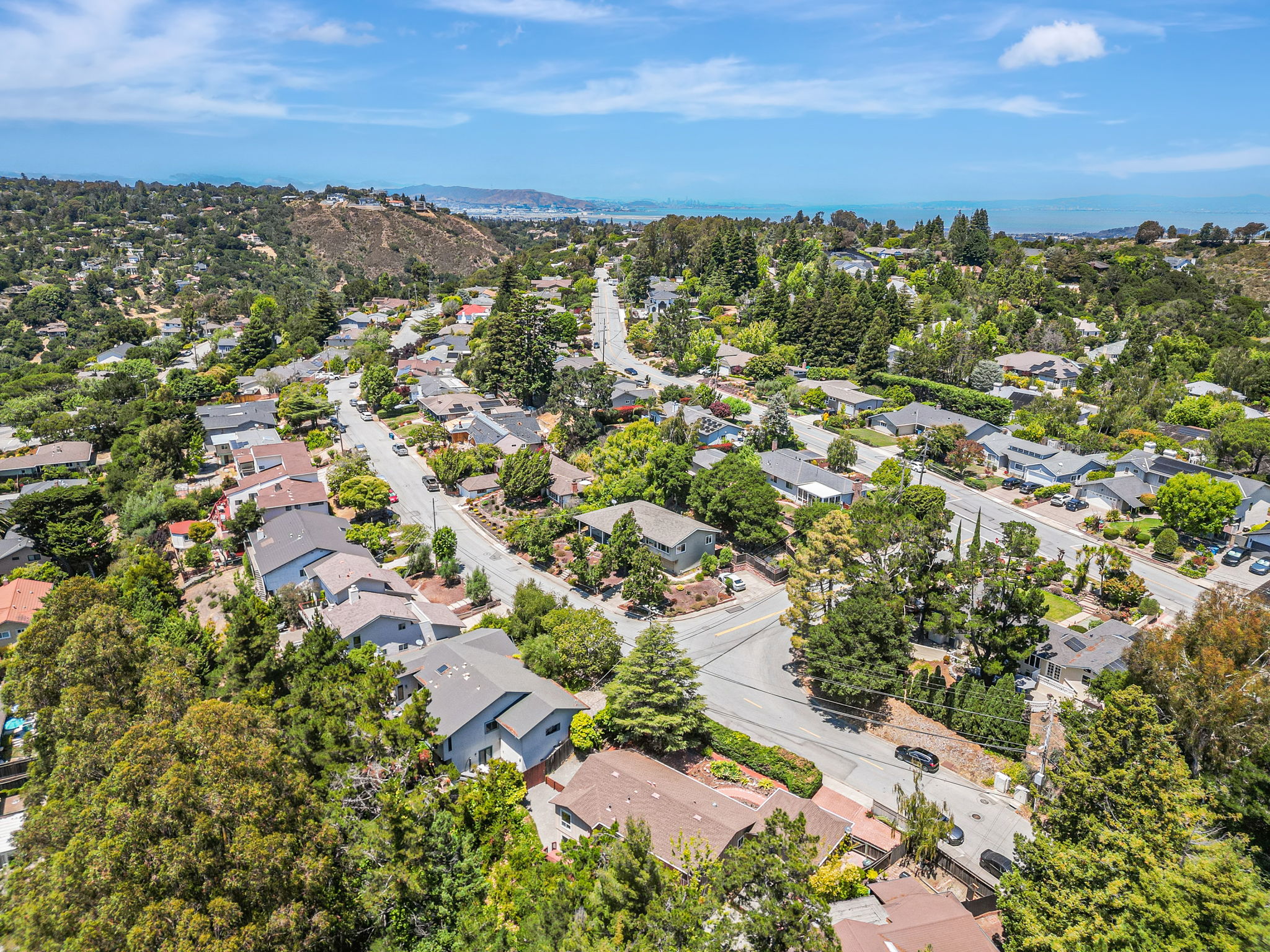 Great view of San Francisco in the distance
