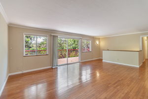 Slider Opens Onto Beautiful Upper Deck