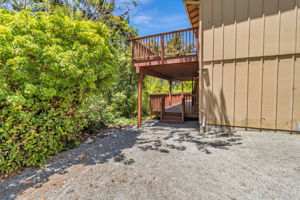 Side yard - ready for your personal touches