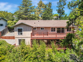 Nice aerial view of back of house