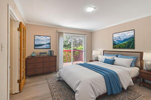Downstairs Bedroom - Virtually Staged