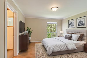 En-suite Bedroom Upstairs - Virtually Staged