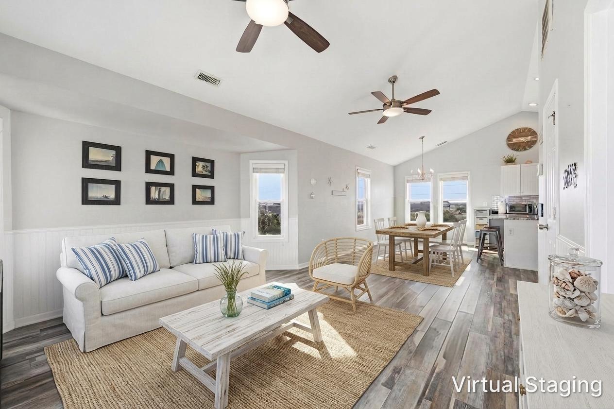 Living Room Virtually Staged