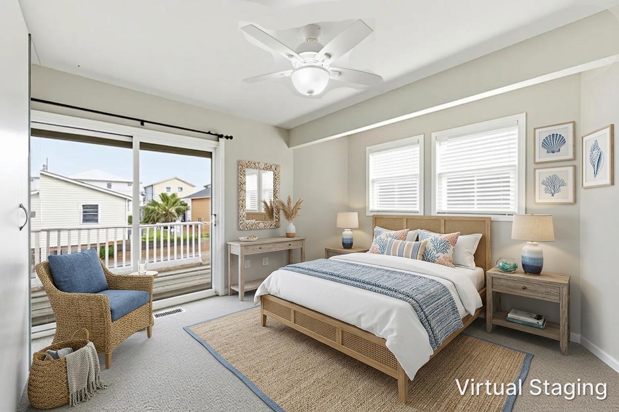Master Bedroom Virtually Staged