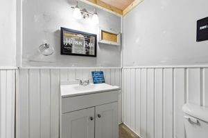 Ground Level Half Bath