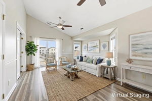 Living Room Virtually Staged