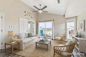 Living Room Virtually Staged
