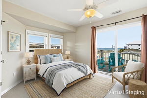 Upstairs Bedroom Virtually Staged