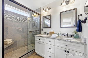 Master Bath Virtually Staged