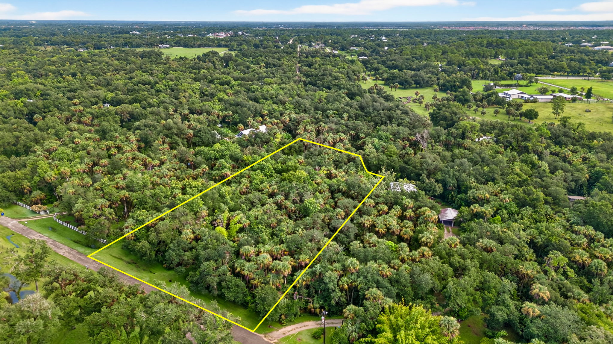 Aerial Front Exterior 2 - lot line