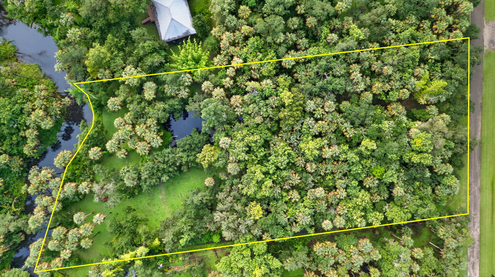 Aerial Overview 1 - lot line