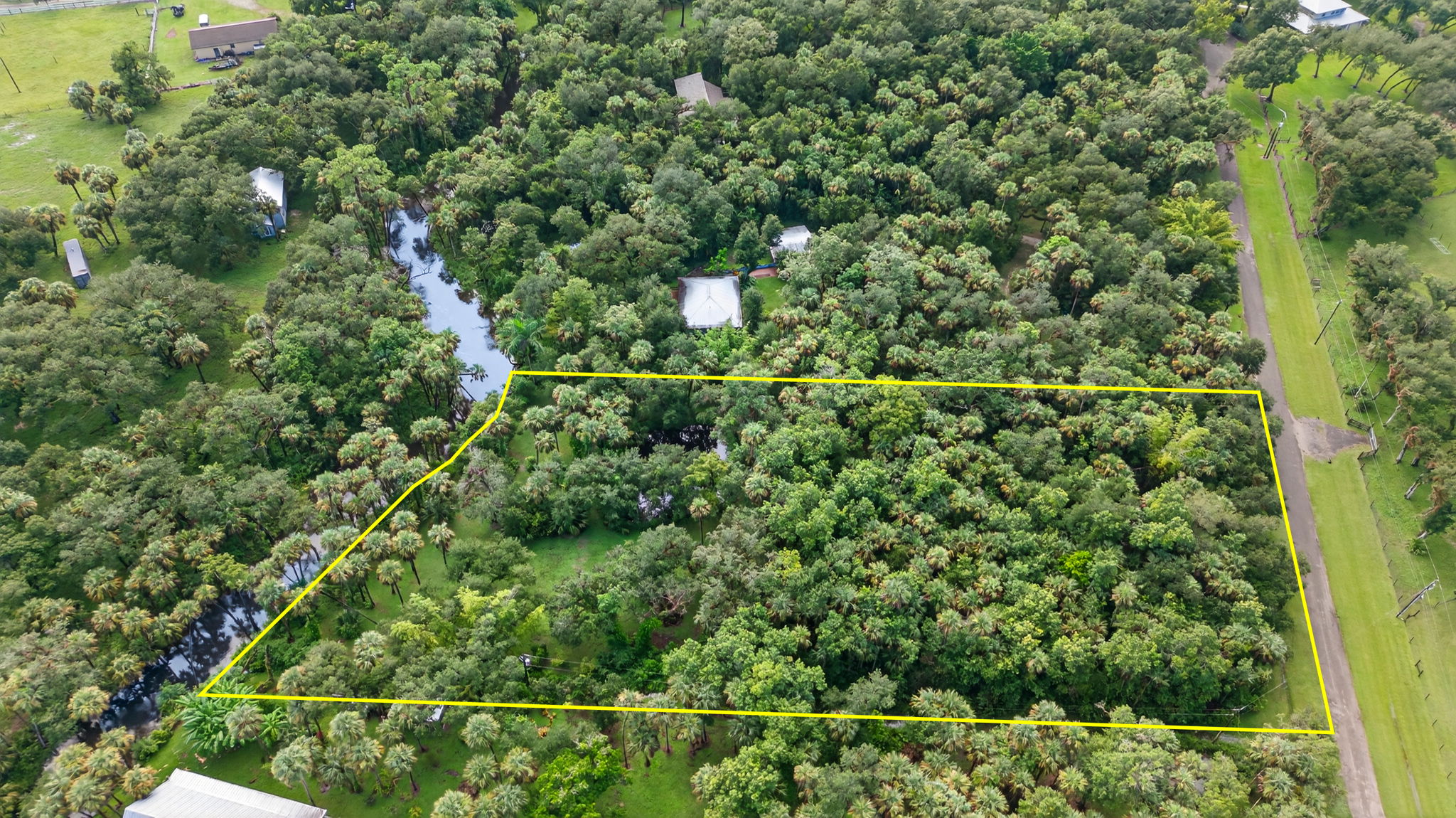 Aerial Overview 5 - lot line