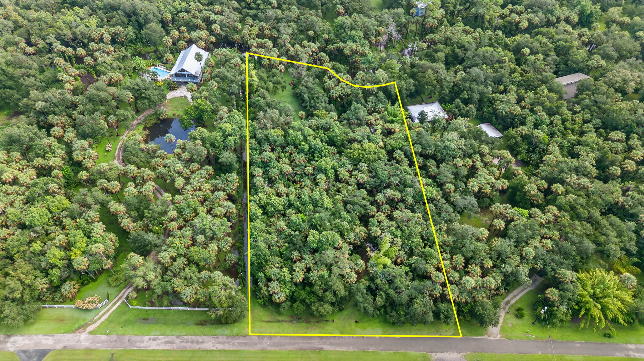 Aerial Overview 2 - lot line