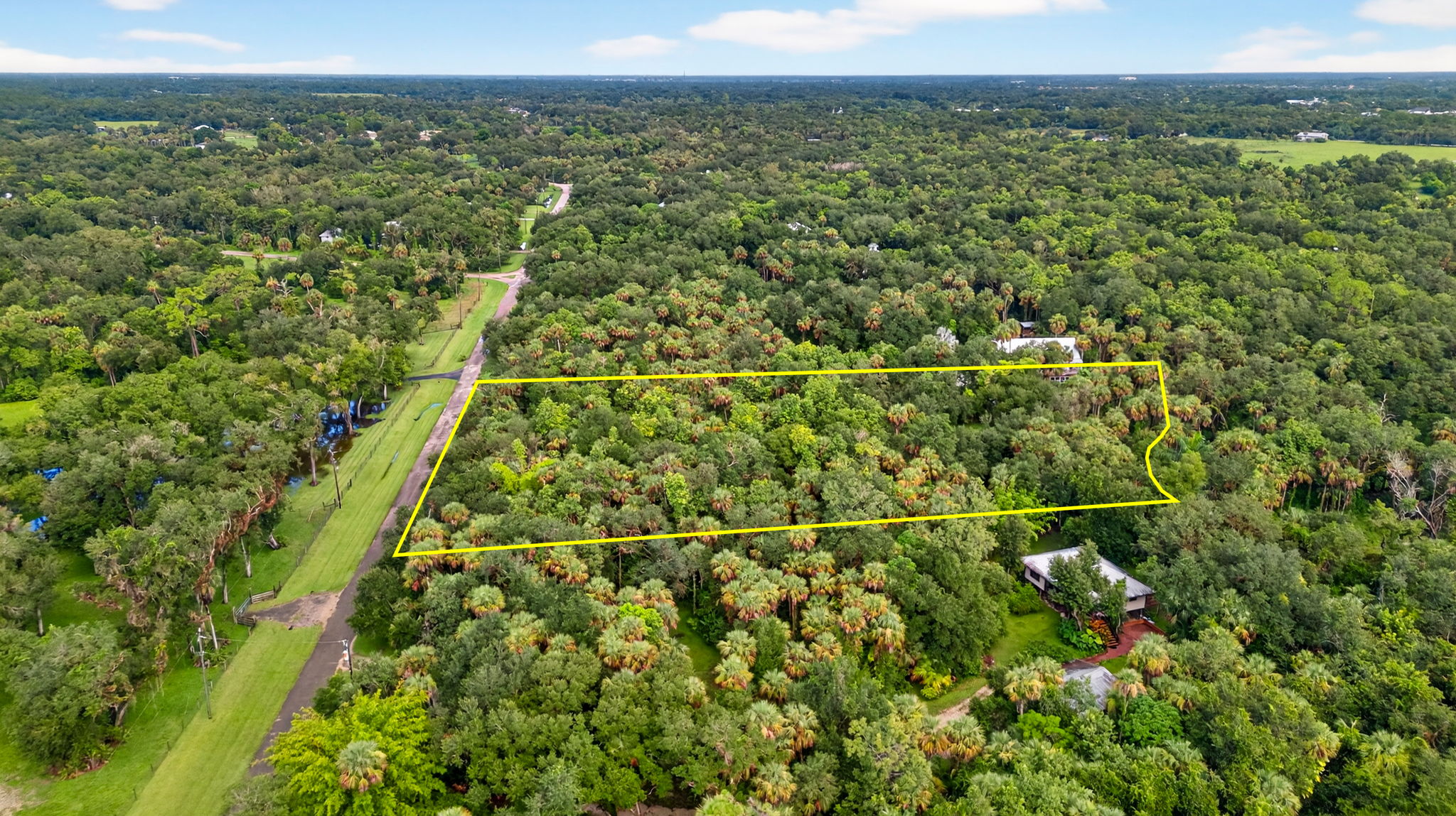 Aerial Side Exterior 2 - lot line