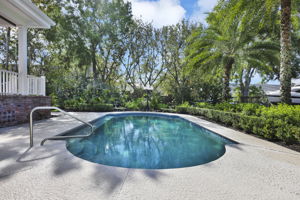 Pool View from Fire Pit