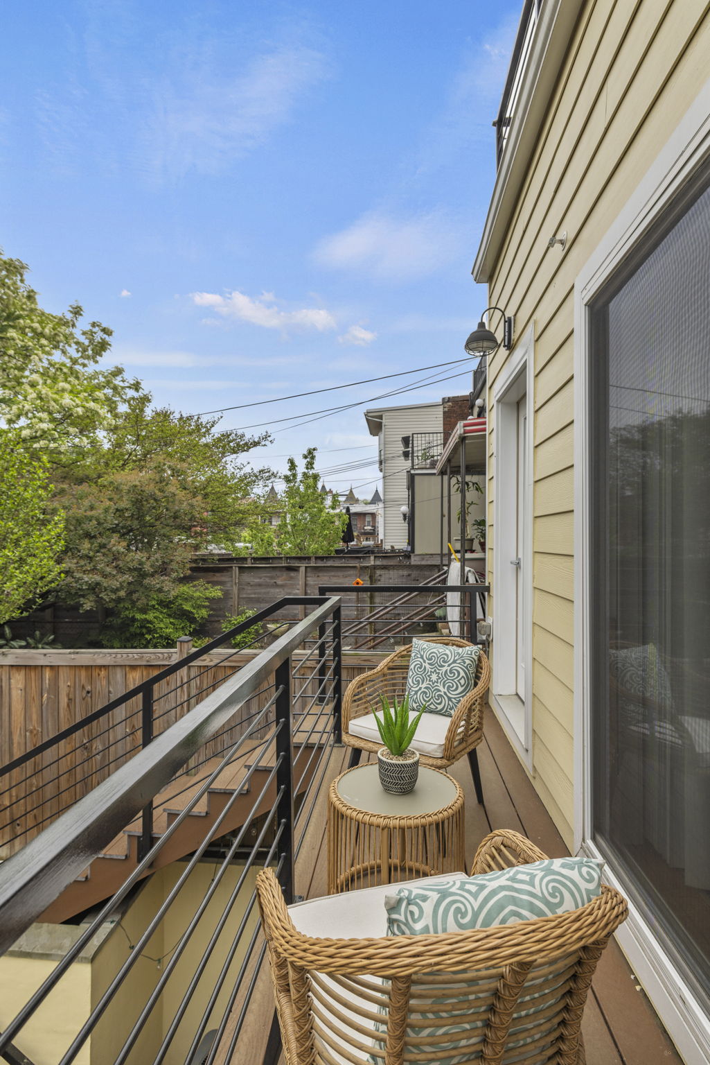 Private Balcony off Bedroom #1