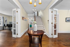 Wood Flooring and Rejuvenation Chandelier