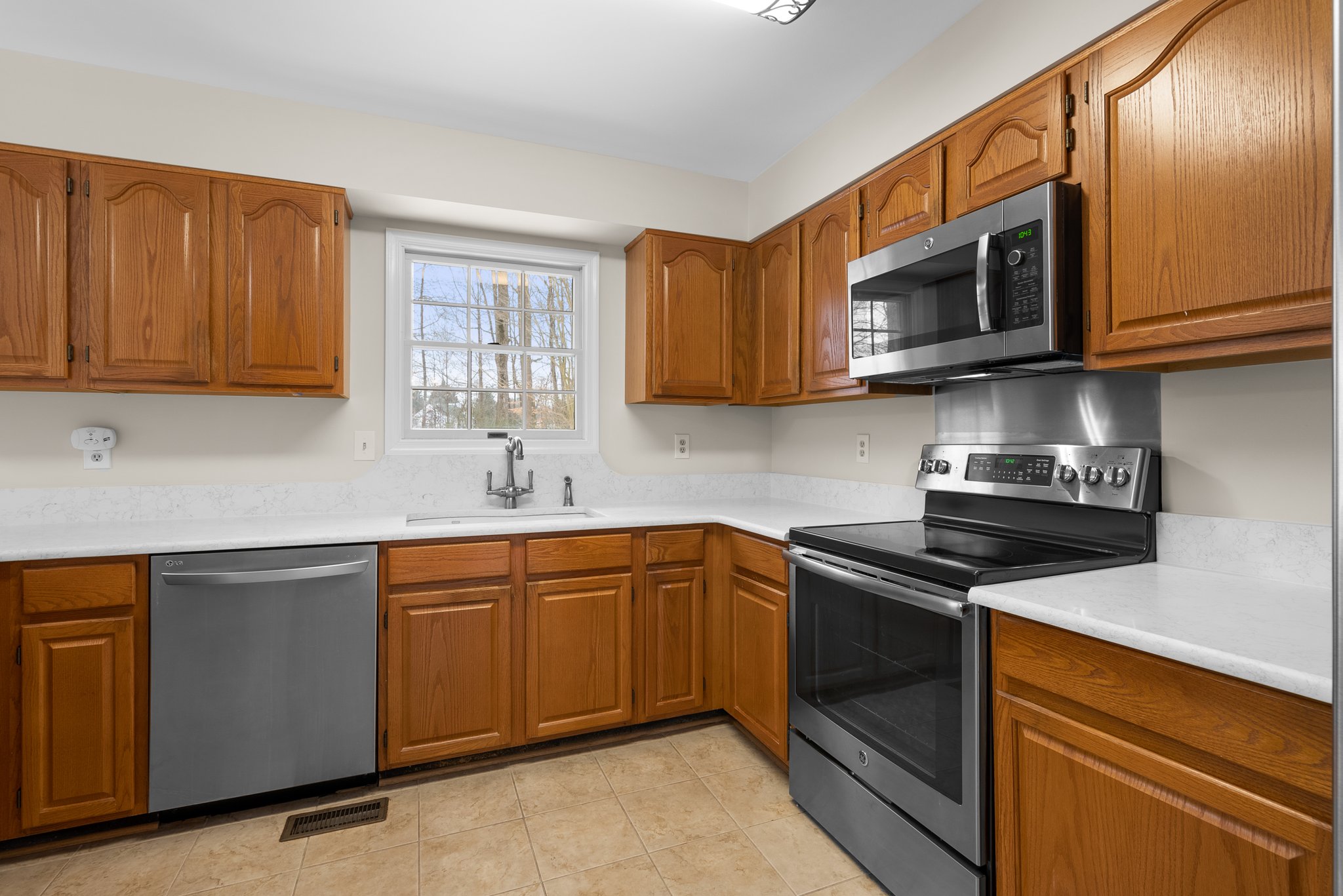 Kitchen with Stainless Steel Appliances