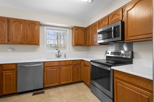 Kitchen with Stainless Steel Appliances