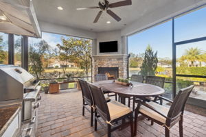 Outdoor Gas Fireplace