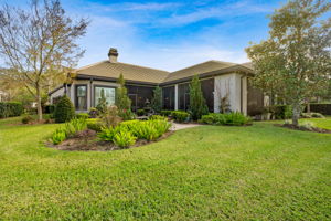 Rear Lawn