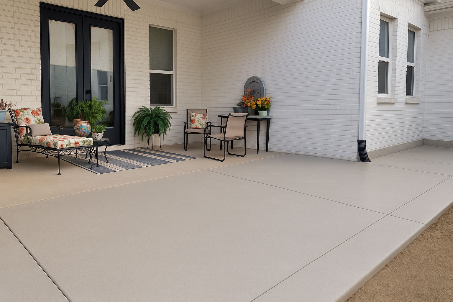 Potential for Patio Extension