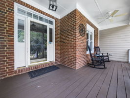 Covered Front Porch welcomes you