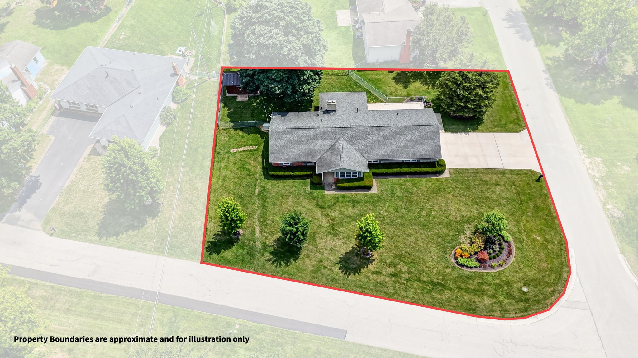 1438 Brenthaven Dr Property Outline