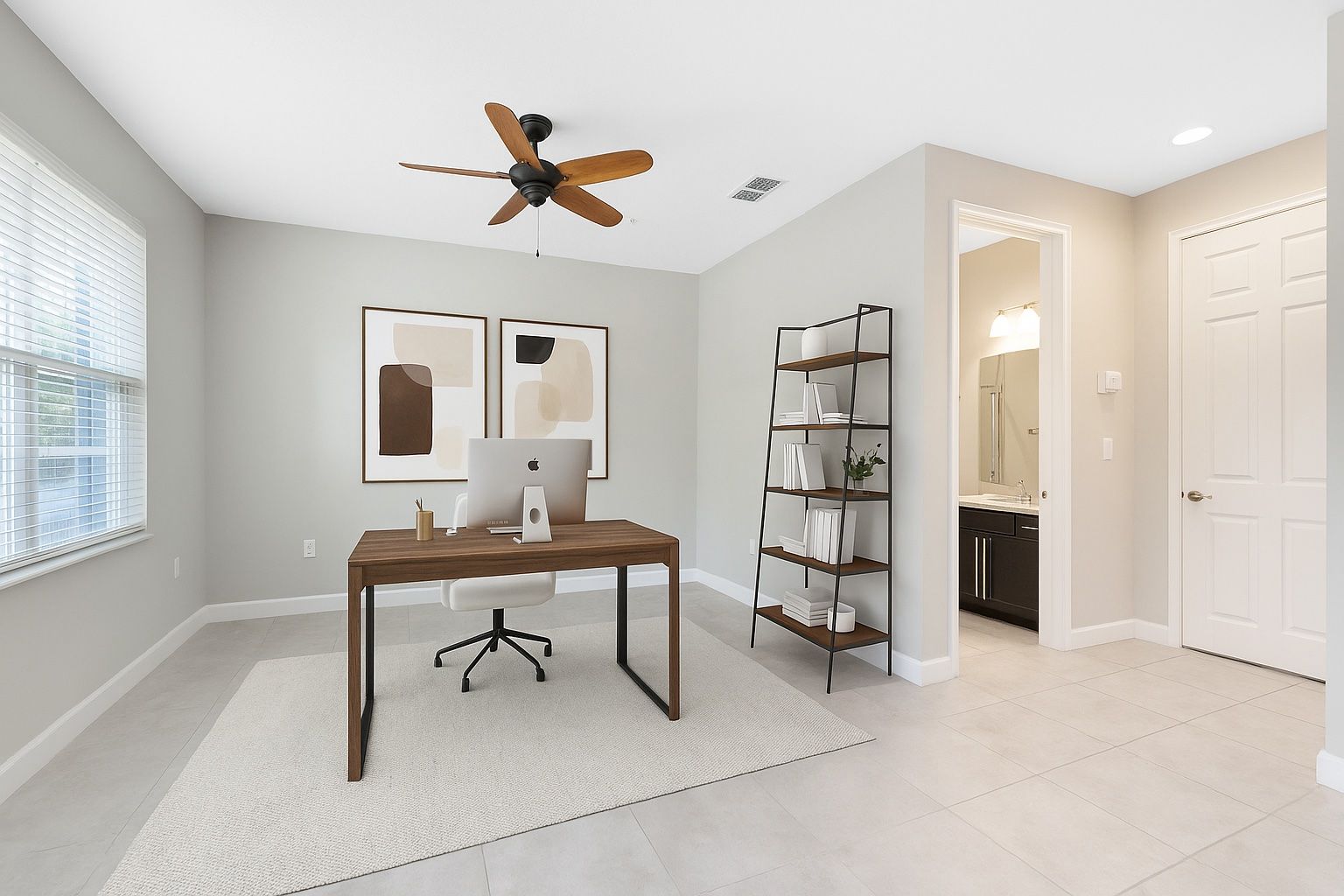 Virtually Staged Bonus Room