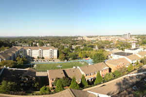 Panoramic view from living room!