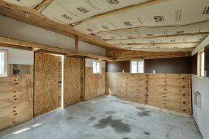 Interior of Outbuilding