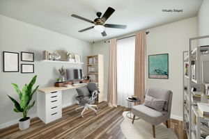 Office/Bedroom 2 Virtually Staged