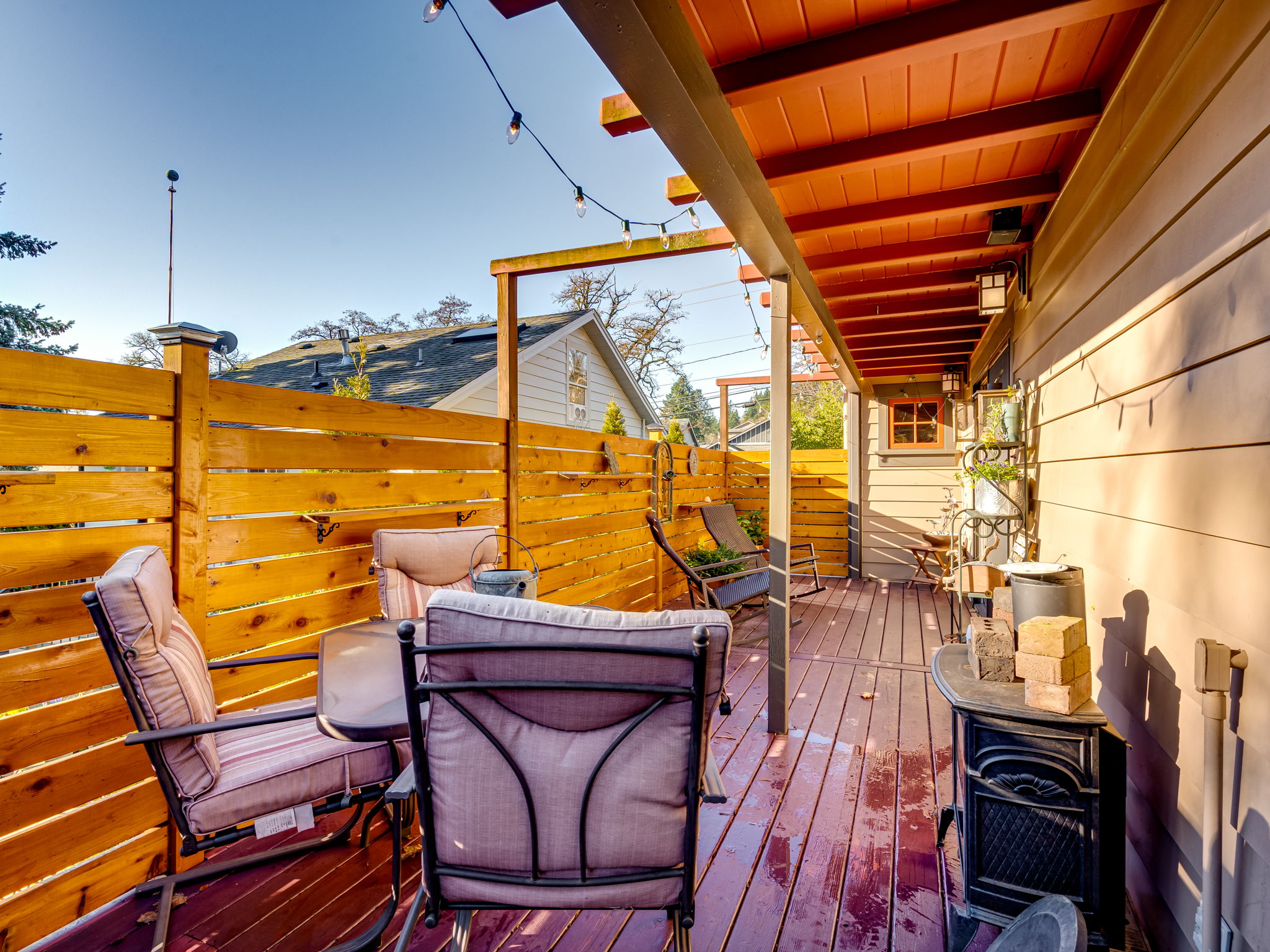 Private deck